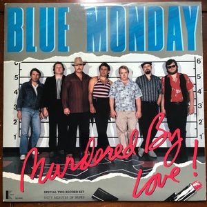 Blue Monday Murdered By Love Double Vinyl Lp Set '86